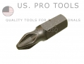 US PRO Professional 10 Piece PH2 x 25mm Ribbed Phillips Head Bits US0069 *Out of Stock*