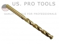 US PRO 5 Piece 8mm 5% Cobalt Fully Ground HSS Drill US0366 *Out of Stock*