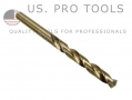 US PRO 5 Piece 8.5mm 5% Cobalt Fully Ground HSS Drill US0367