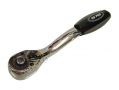US PRO Professional 1/4" Quick Release Curved Ratchet Handle 72 Teeth US0452 *DISCONTINUED* *Out of Stock*