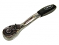 US PRO Professional 1/2\" Quick Release Curved Ratchet Handle 72 Teeth US4069 *Out of Stock*