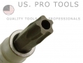 US PRO 7 Piece 1/4\" Drive 5 Point Sided Security TS Torx Star Bit Set US0680 *Out of Stock*
