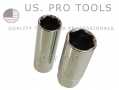 US PRO 26 Piece 1/2\" inch Dr. Metric Socket Set in Metal Case 8 - 32mm US1040 *Out of Stock*