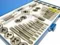 US PRO Trade Quality 40Pc Alloy Steel UNF UNC Tap and Die Set with Pitch Gauge US2510 *Out of Stock*