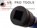 US PRO 1 Inch Drive Auxiliary Impact Socket Extension Bar With Grab Handle US1414 *Out of Stock*