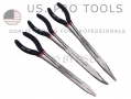 US PRO Professional Extra Long 3 Piece Double Joint Pliers Set US1705  *OUT OF STOCK*