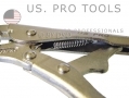 US PRO Professional 7\" Curve Jaw Locking Mole Grip Pliers US1712 *Out of Stock*