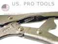 US PRO Professional 7\" Straight Jaw Locking Mole Grip Pliers US1714 *Out of Stock*