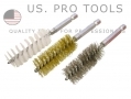 US PRO Trade Quality 38Pc Brush Set with 1/4\" hex drive shank US2000 *Out of Stock*