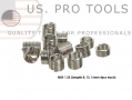 US PRO Professional Trade Quality 84 Piece Helicoil Repair Insert M5 - M14 US2527 *Out of Stock*