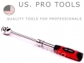 US PRO Trade Quality 3/8” Drive Extendable Ratchet Handle Reversible 72 Teeth 9 to 12.5\" Inches US4053 *Out of Stock*