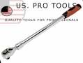 US PRO 1/2 Inch DR Extra Long 72 Tooth Extendable Ratchet 18 to 24 inches US4055 *Out of Stock*