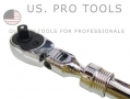 US PRO Professional 3/8\" Extra Long Extendable Swivel Head Ratchet US4056 *Out of Stock*