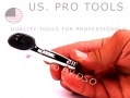 US PRO 1/4 Drive Stubby Three inch Long Mini Reversible Ratchet Handle 72 Teeth US4061 *Out of Stock*