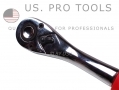 US Pro Professional Trade Quality 1/2\" 72t Curved Ratchet Leopard US4092 *OUT OF STOCK*