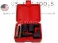 US PRO TOOLS 5 Piece Oxygen Lambda and Vacuum Sockets with Spark Plug Chasers Set Repair Kit US5515 *Out of Stock*