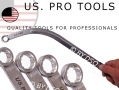 US PRO 5 Piece Pulley Holding Wrench Spanner Set E13 to E19 US5817 *Out of Stock*