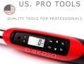 US PRO Professional Trade Quality 3/8” Digital Electronic Torque wrench 10 - 135Nm Calibrated US6754 *Out of Stock*