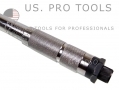 US PRO 1/4 DR Click Torque Wrench 5 - 25 NM US6758 *OUT OF STOCK*