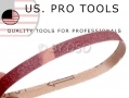 US PRO 10 x 330mm Aluminium Oxide Sanding Belts for Air Belt Sanders 25 Pack US8025 *Out of Stock*