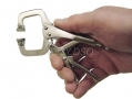 Professional 2 Piece 4\" C Welding Clamp with Swivel Pads WH041 *Out of Stock*