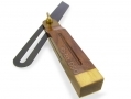 Trade Quality 9\" Hardwood Sliding Bevel with Brass Inlay WW028 *Out of Stock*