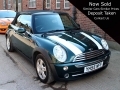 2005 Mini Cooper Auto Petrol Green 2dr Convertible Pepper Pack 63,000 Miles YH55NFF  *Out of Stock*