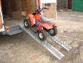455kgs (1,000lbs) Loading Ramps Galvanised Steel with Grips Ramps AU082 *Out of Stock*