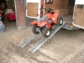 455kgs (1,000lbs) Loading Ramps Galvanised Steel with Grips Ramps AU082 *Out of Stock*