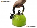 Prima 2.5L Stainless Steel Whistling Kettle in Green 11123C *Out of Stock*