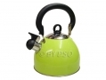 Prima 2.5L Stainless Steel Whistling Kettle in Green 11123C *Out of Stock*