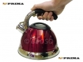 Prima 3.5L Stainless Steel Whistling Kettle Red 11129C *Out of Stock*