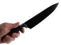 6 Pcs Waltmann und Sohn Kitchen Knife Set in Black with Magnetic Block 14016C_BLACK *Out of Stock*
