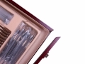Waltmann und Sohn 95 Piece Windsor Cutlery Set in Gloss Finish Mahogany Wood Effect Canteen Case - Inner Tray/Case Damaged 14149C-RTN1 (DO NOT LIST) *Out of Stock*