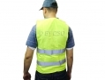 Tool-Tech High Visibility Safety Vest Waistcoat Medium 14580