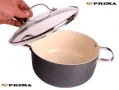 Prima 24cm Hard Anodized Ceramic Coating Casserole with Stainless Steel Handle 15167C *Out of Stock*