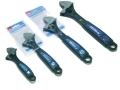 Hilka Soft Grip Adjustable Spanner  Wrench Pro Craft Length: 12" (300mm) Jaws; 40mm Socket Size: 17mm HIL18152512 *Out of Stock*