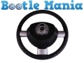 Beetle 98-2010 Convertible 03-2010 Steering Wheel Black with Silver Spokes 1C0419091BD *Out of Stock*