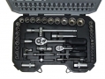Am-Tech 94 Piece 1/4 and 1/2 Inch Socket Set 10 - 32 mm Rusty Bits  AMI0640-RTN1 (DO NOT LIST) *Out of Stock*
