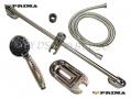 Prima Shower Riser Bar Set Complete with Shower Head Hose and Soap Dish 23156C *Out of Stock*