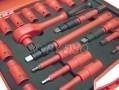 Professional 1000V Insulated 20 Piece 1/2\" VDE Socket Set 2771ERA *Out of Stock*