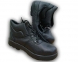 Walklander Flexible Sole Safety Boots with Steel Toe Caps in Black Size 8 300-10546 *Out of Stock*