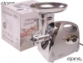 Elpine 1200w Reversible Meat Grinder in Silver with 3 Stainless Cutting Plates 31303C *Out of Stock*