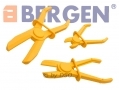 BERGEN Professional Trade Quality 3Pc Hands Free Hose Clamp Set BER5815 *Out of Stock*