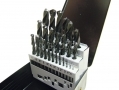 Hilka Pro Craft 25pc HSS (High Speed Steel) Drill Bit Set 1mm - 13mm in Metal Case HIL49707025 *Out of Stock*