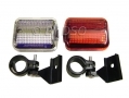 PIFCO Front and Rear Bicycle Bike Lamp Light Set BML50410