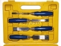 7 Piece Wood Chisel and Sharpening Stone Set 56021C *Out of Stock*