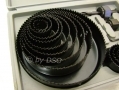 Good Quality 16 Piece Hole Cutting Kit 19 - 127mm (3/4\" - 5\" inches) 60038C *Out of Stock*
