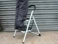 Tool-Tech Lightweight Extra Wide 2 Tread Step Ladder with Foam Protector 150Kg BML68560 *Out of Stock*