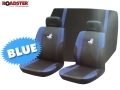 Roadstar WRX 6 Pc Car Seat Cover Set Blue Black 81070C
